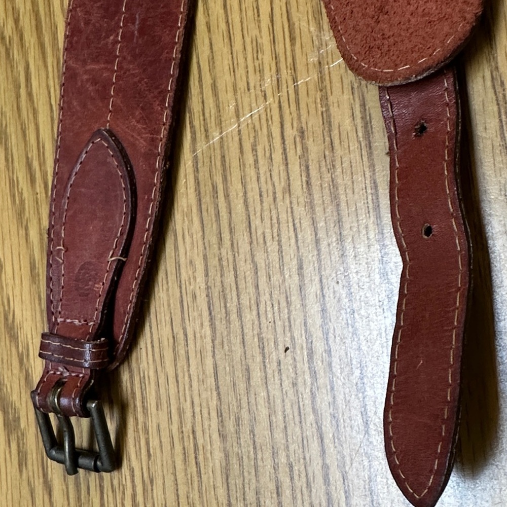 Etienne Aigner Brown Leather Belt